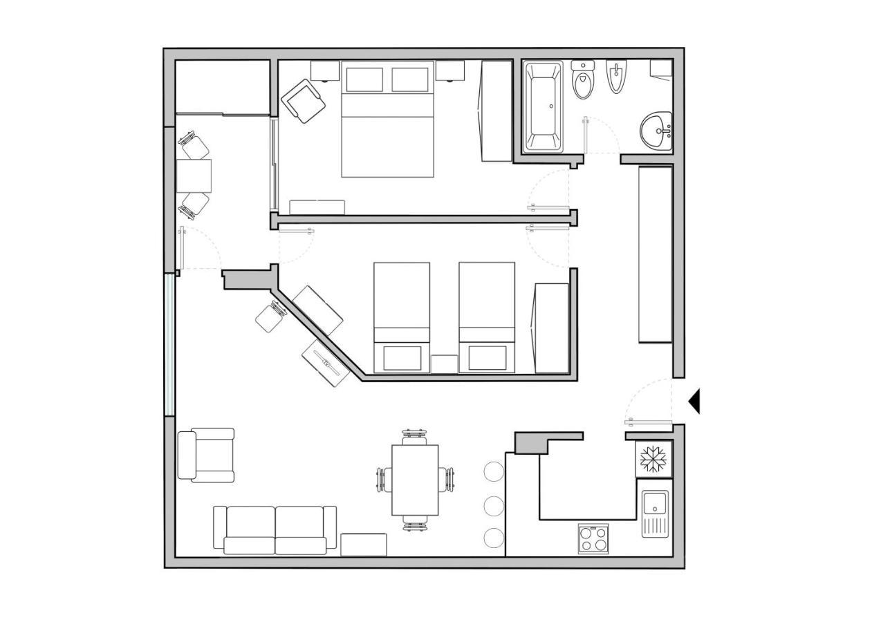 Alquilaencanarias-El Medano Delfines-2 Rooms Exterior photo